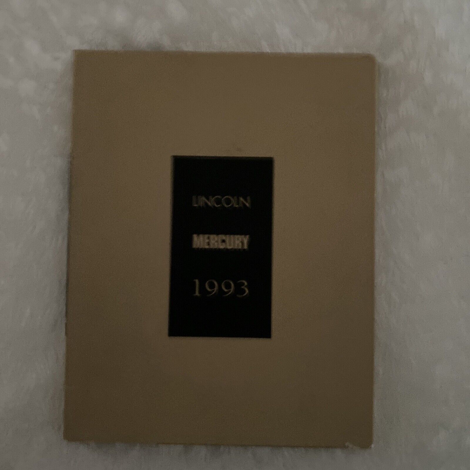 1993 Lincoln Mercury Promotional Materials Complete Sales Brochure Set