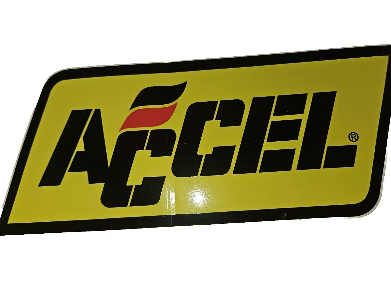 VINTAGE #M23957 ACCEL Sticker / Decal   Racing ORIGINAL old stock