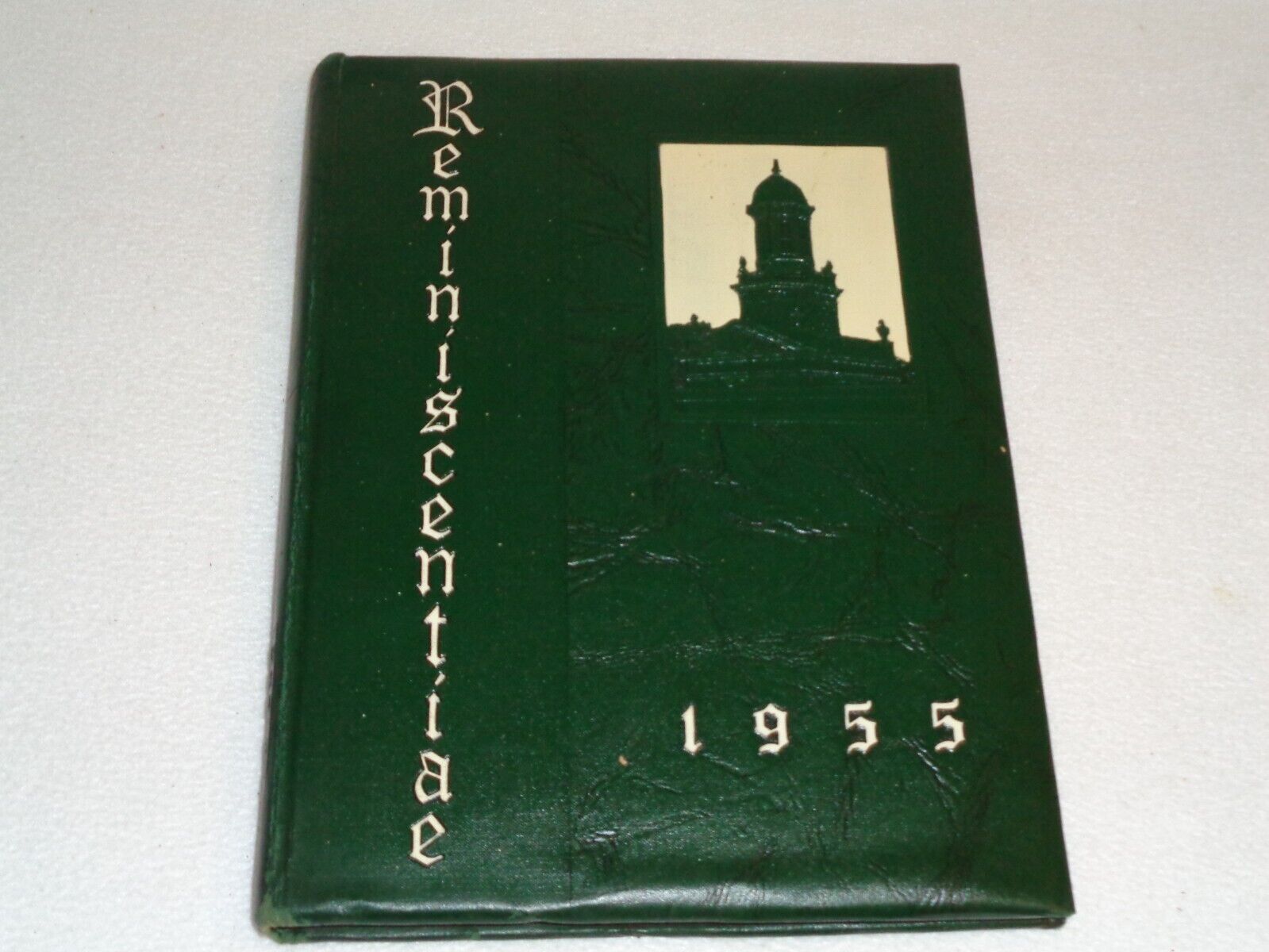 1955 Norwalk High School Connecticut Vintage Original Yearbook - 42 Signatures