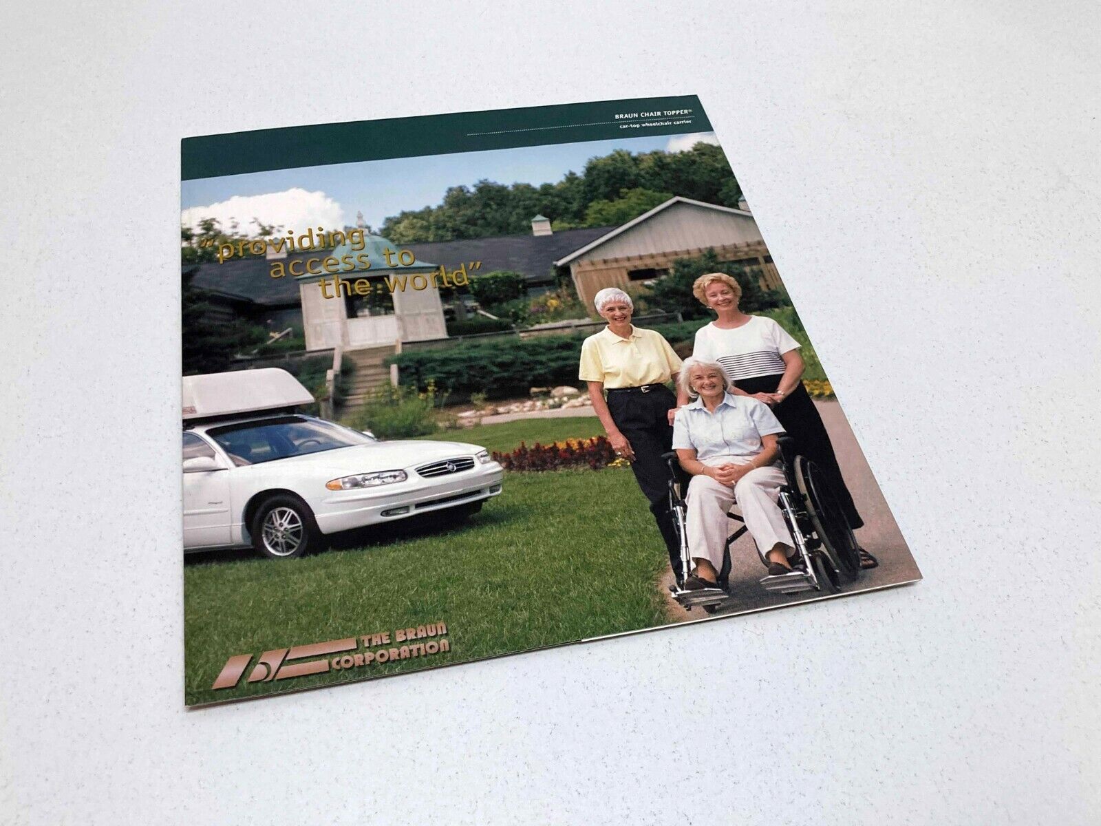 1997-2005 Buick Century Braun Chair Topper Wheelchair Mobility Brochure