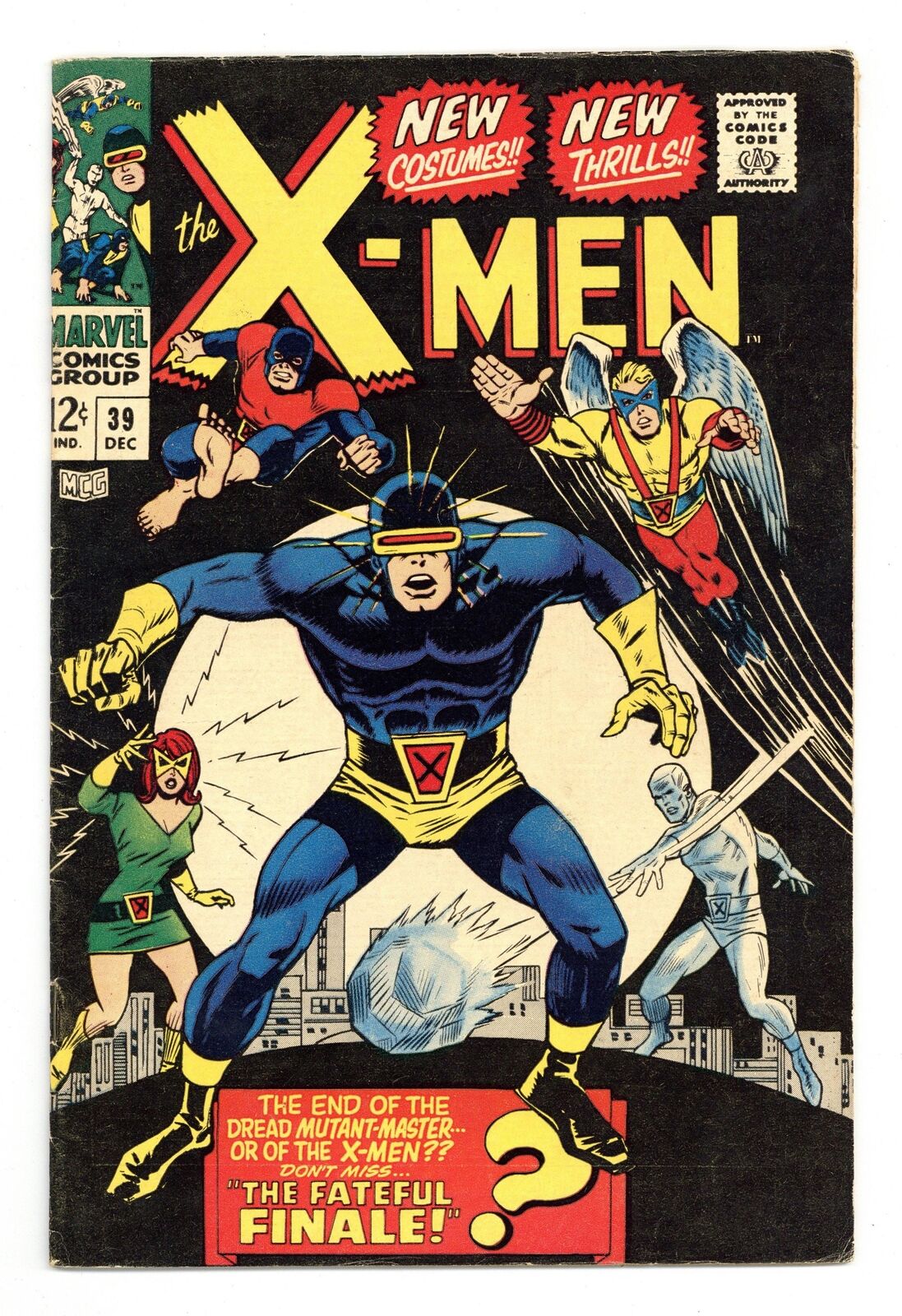 Uncanny X-Men #39 VG/FN 5.0 1967