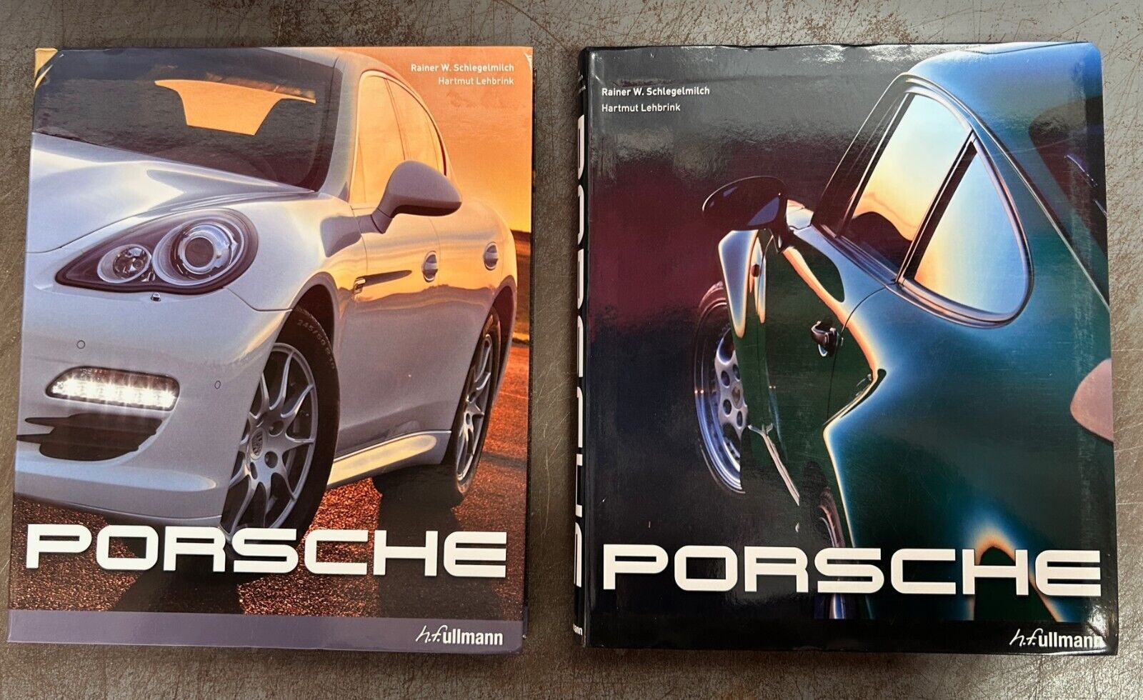 PORSCHE BOOKS BY RAINER W SCHTEGELMILCH  2 EDITIONS FROM 2008  / 2010 398 PAGES