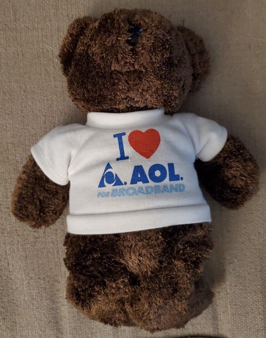 Vintage It\'s All Greek To Me ASI 62960 - I Love AOL For Broadband Promo Plush 