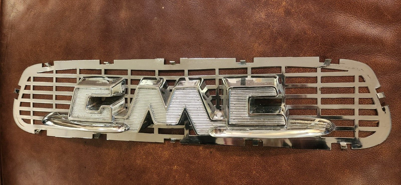 1955 1956 GMC hood grille emblem ornament Nice