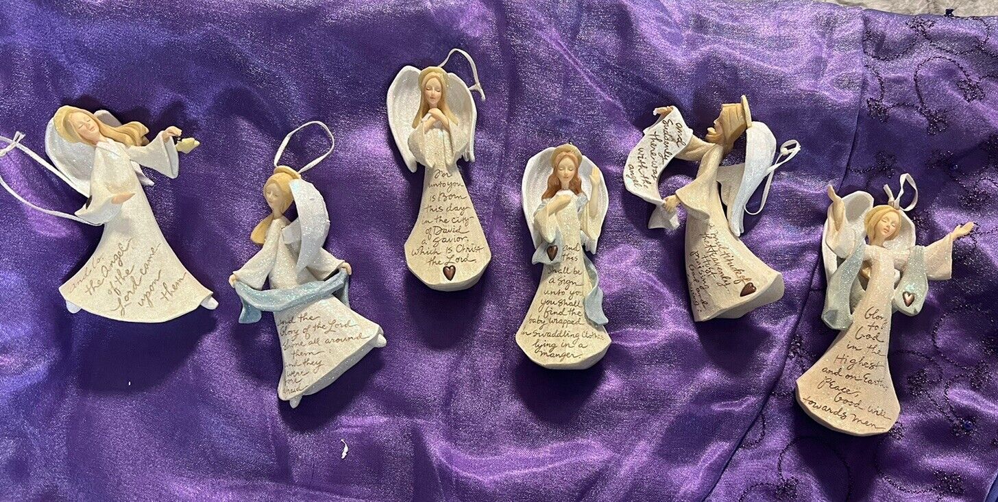Enesco Foundations 2004 Angels, Apostle’s Creed & more: Advent LOT 12 Items