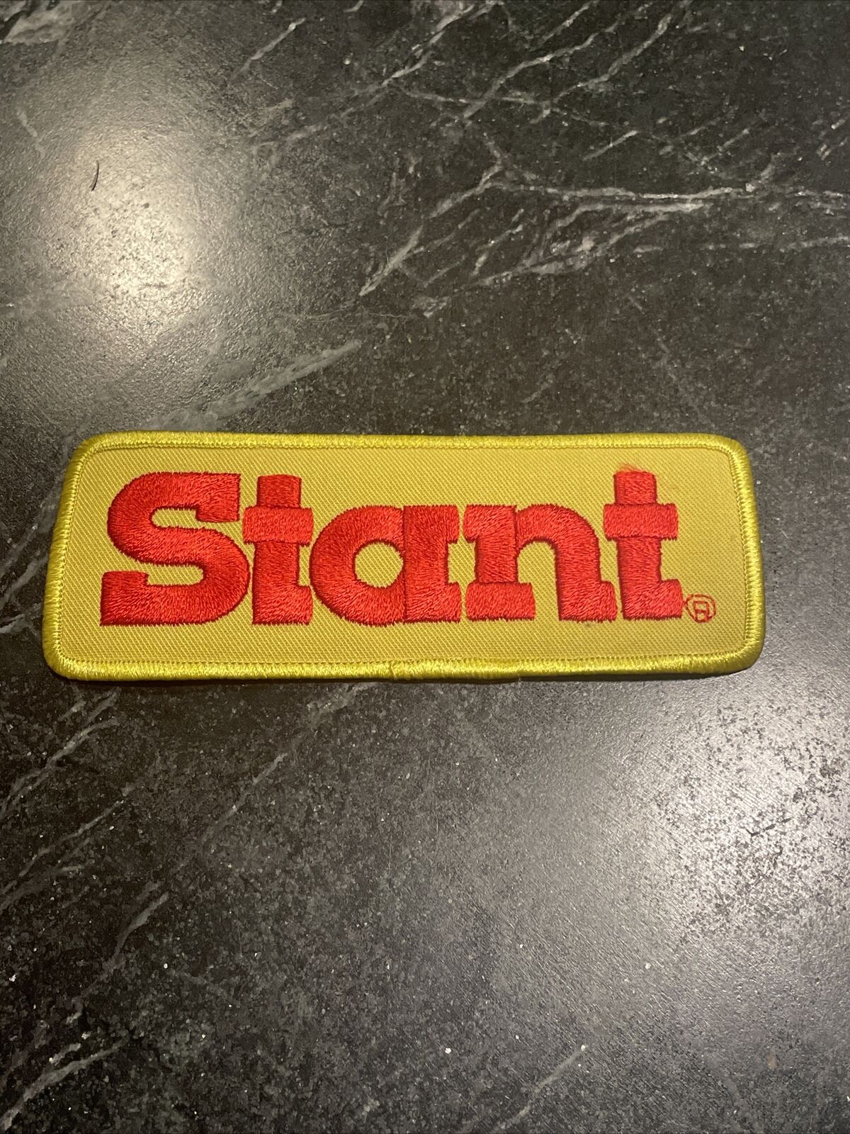 Stant 70s 80s Logo Iron On Patch Rare Vtg Trucker Hat 5” Fuel Cap Gas Oil Racing