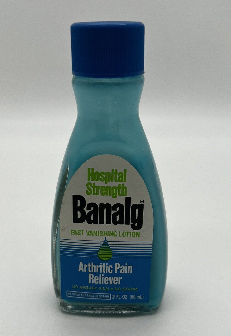 Banalg Arthritis Muscle Pain Reliever Lotion 2 fl oz Discontinued Collectible