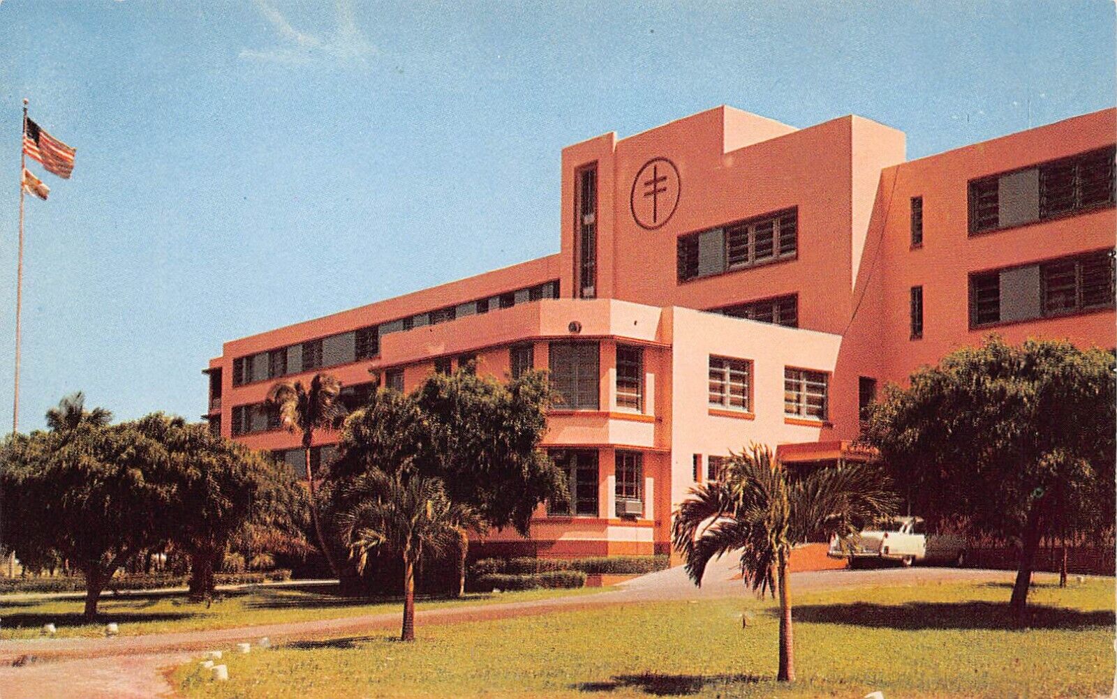 Lantana FL Tuberculosis AG Holley State Hospital Sanatorium Sunland Postcard D1
