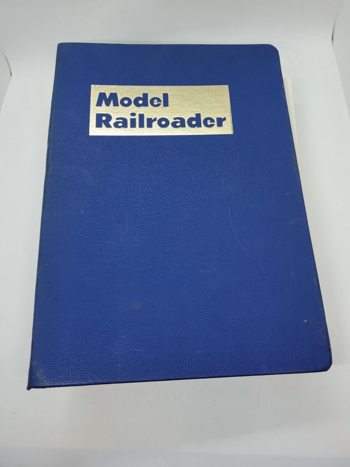 Model Railroader Magazine Lot of 9 With Hardcover Binder. Some Vintage 1964 1966