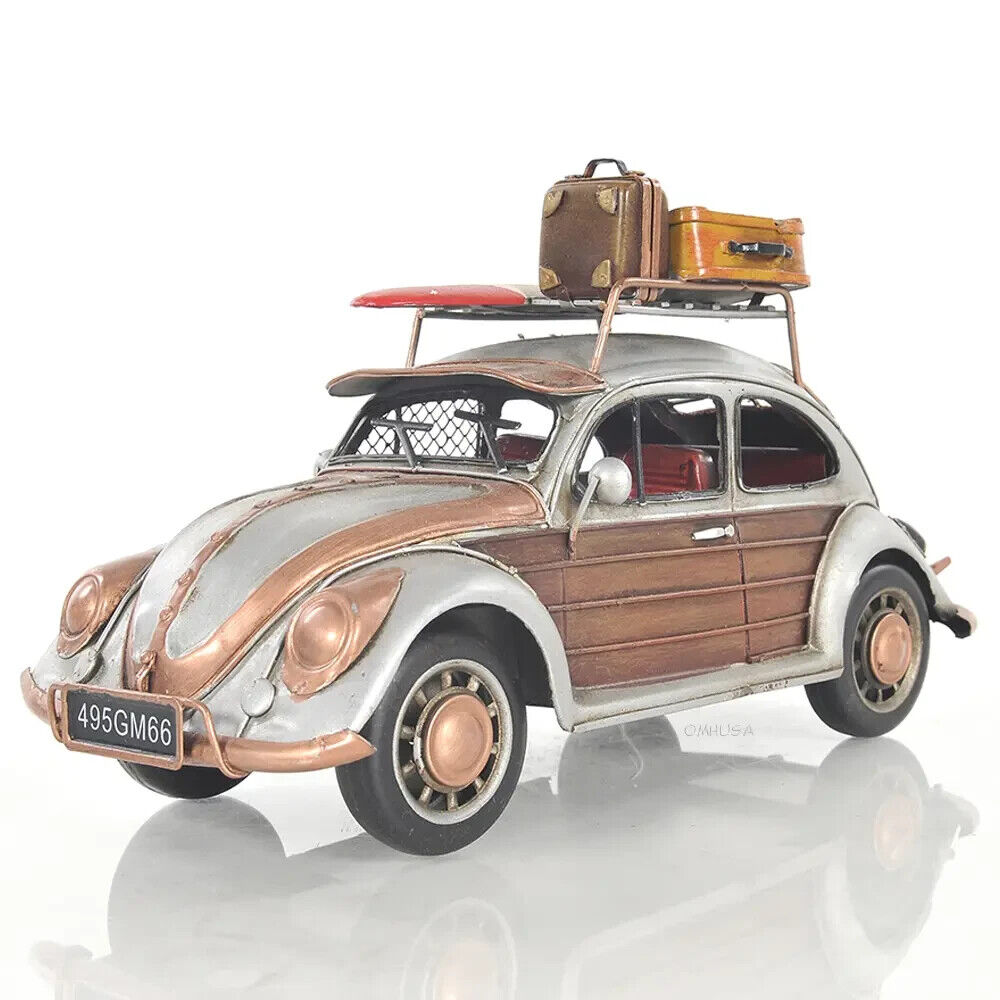 Volkswagen Beetle | Volkswagen Iron Model Car W/ Fenders Wheels & Front Bumper