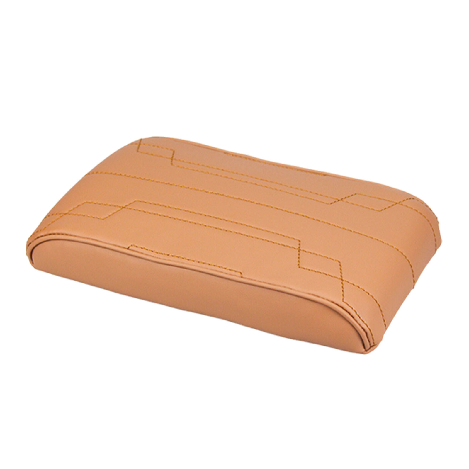 Car Armrest Box Pad PU Leather Soft Cushion Central Arm Rest Pad Interior Elbow 