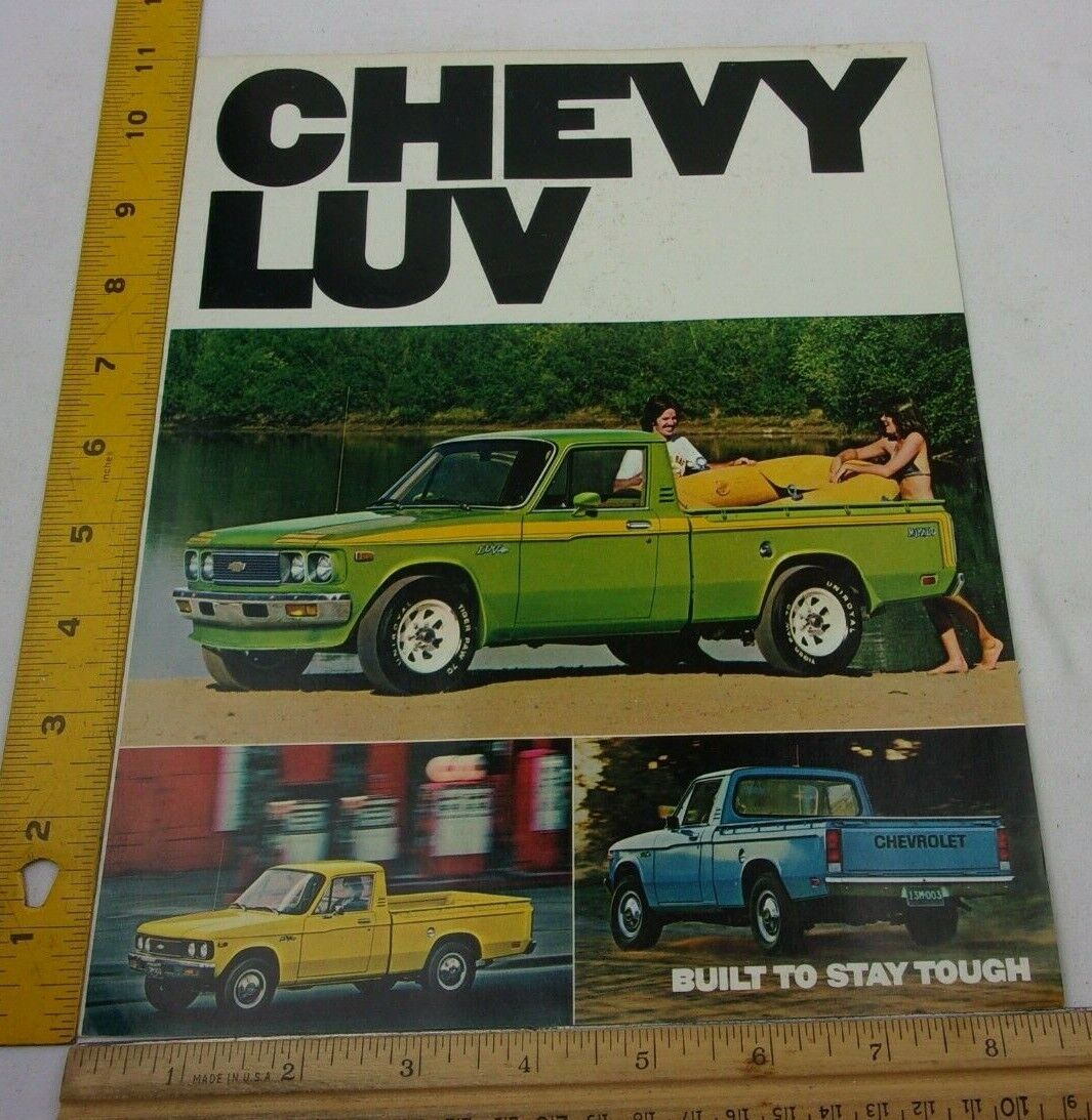 Chevrolet Chevy Luv truck 1977 car brochure C97