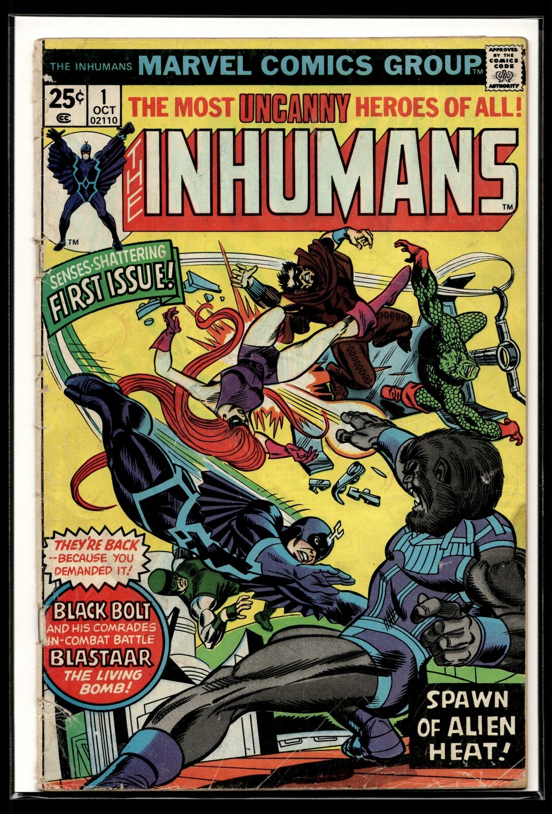 1975 The Inhumans #1 Marvel Comic