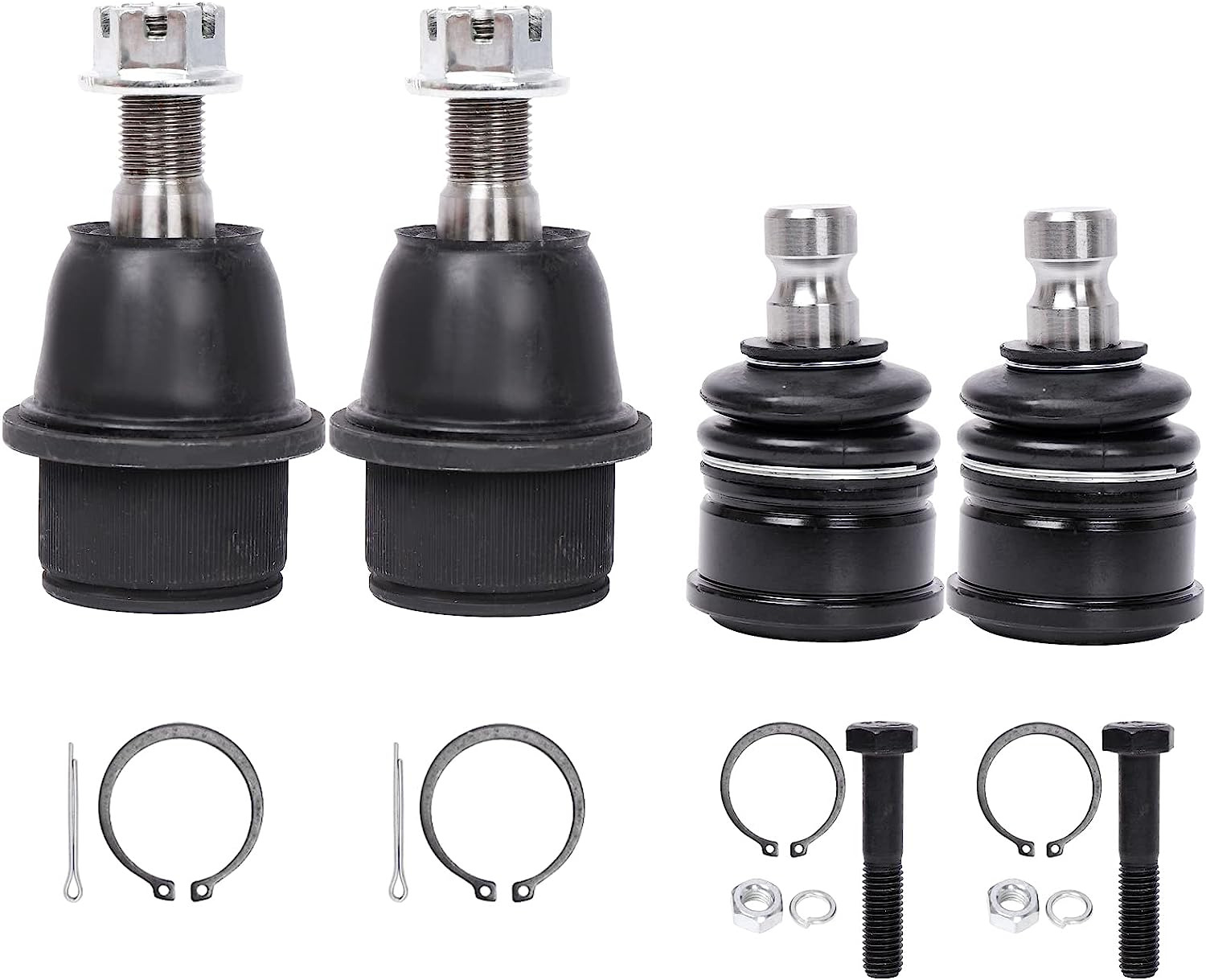 Front Upper and Lower Ball Joints for Chevy SSR Trailblazer Ext Buick Rainier GM
