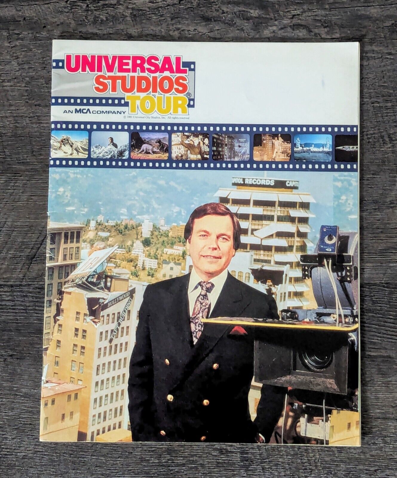 Vintage Universal Studios Tour Magazine An MCA Company 1981 Hollywood Theme Park