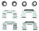 Centric Parts 117.66014 Rear Disc Brake Hardware Kit
