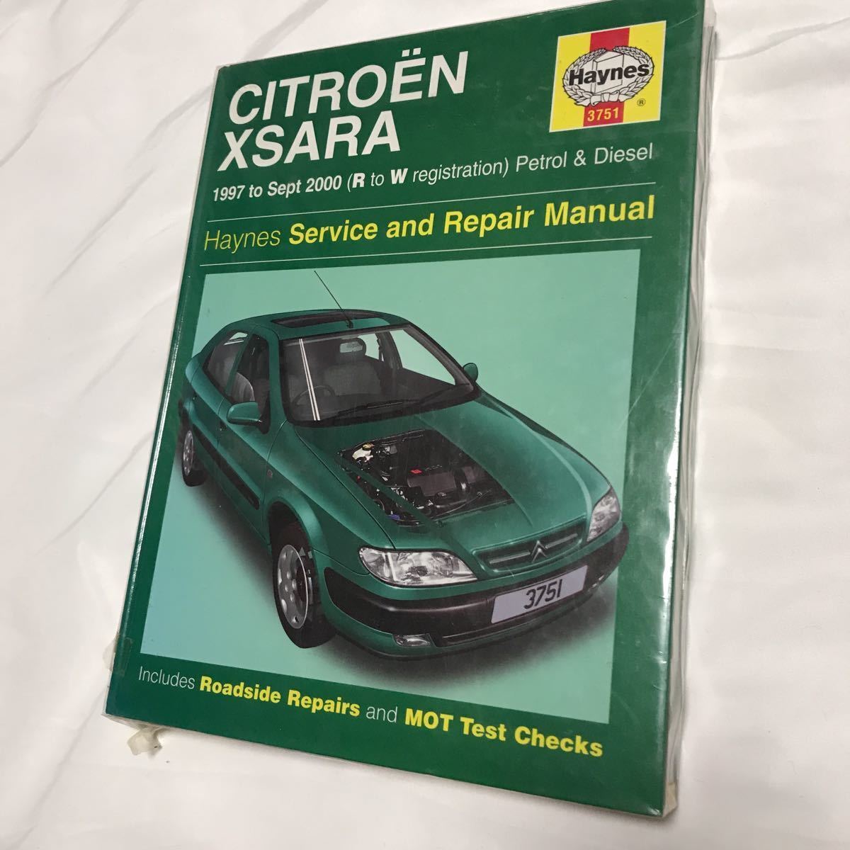 Citroen Xsara 1997-2000 Maintenance Book Repair Manual Service Haynes