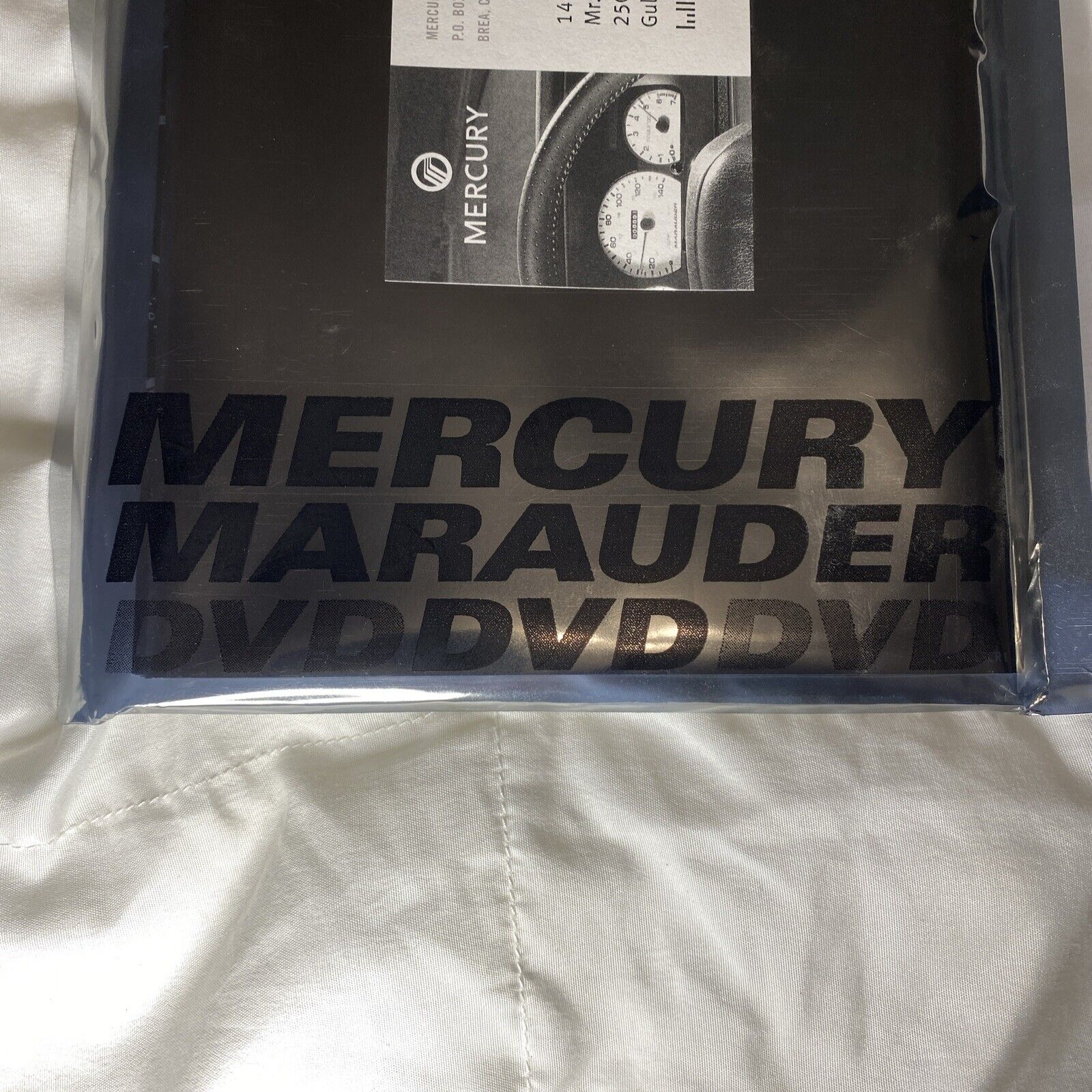 Mercury Marauder 2003 promotional brochure with DVD Vintage Rare