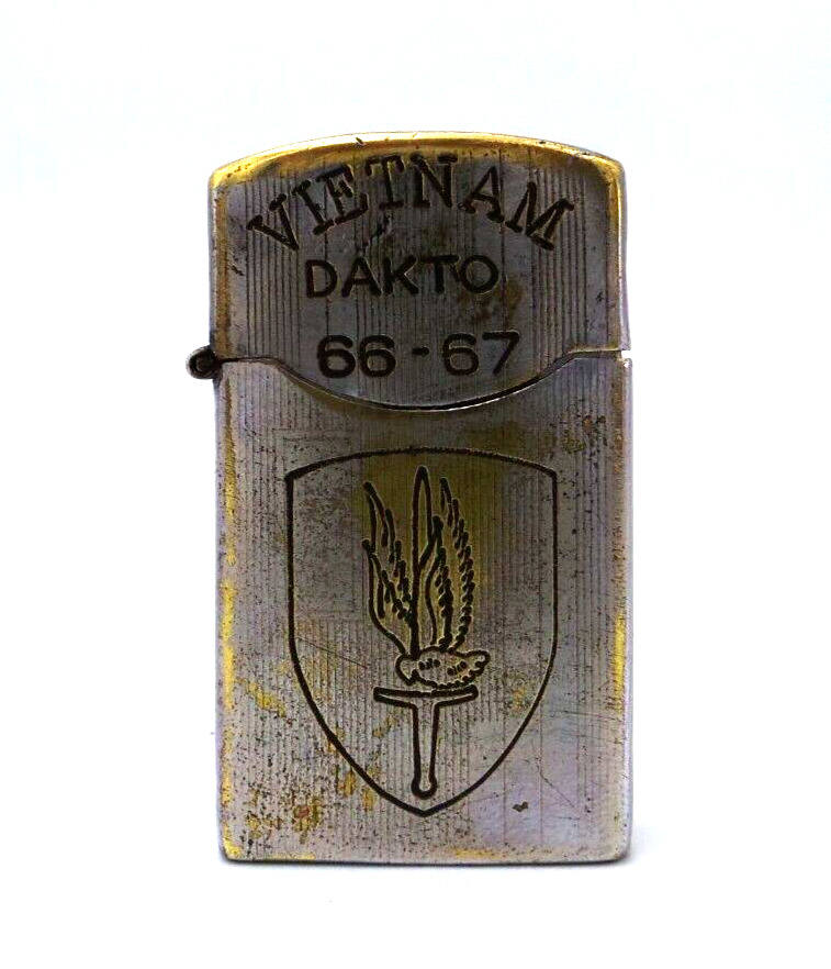 Original Vietnam TAKTO War 66-67 Zenith Lighter Aviation Brigade Mark Military