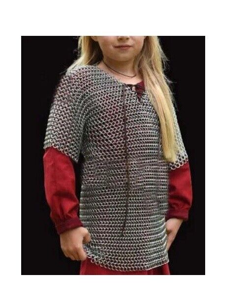 Butted Aluminium Chainmail Shirt For 10-15 yrs. child