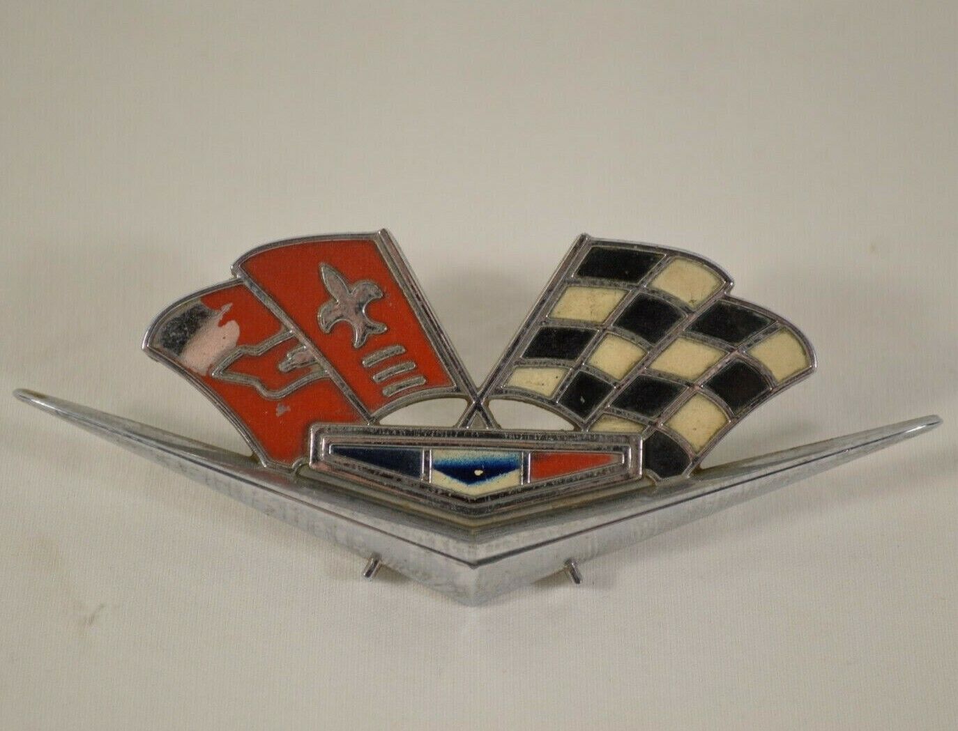 Vtg 1964-1966 Corvette Side Badge Emblem OEM GM Factory Original Part