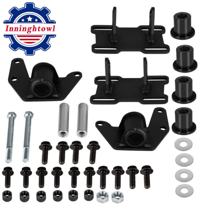 LS Conversion Engine Swap Mounts Adjustable with Hardware For GM Body 1978-1988