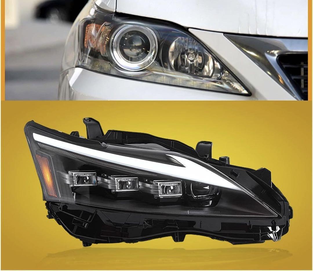 Toyota Lexus CT Headlight Trinocular LED Specs CT200h Left/Right Set
