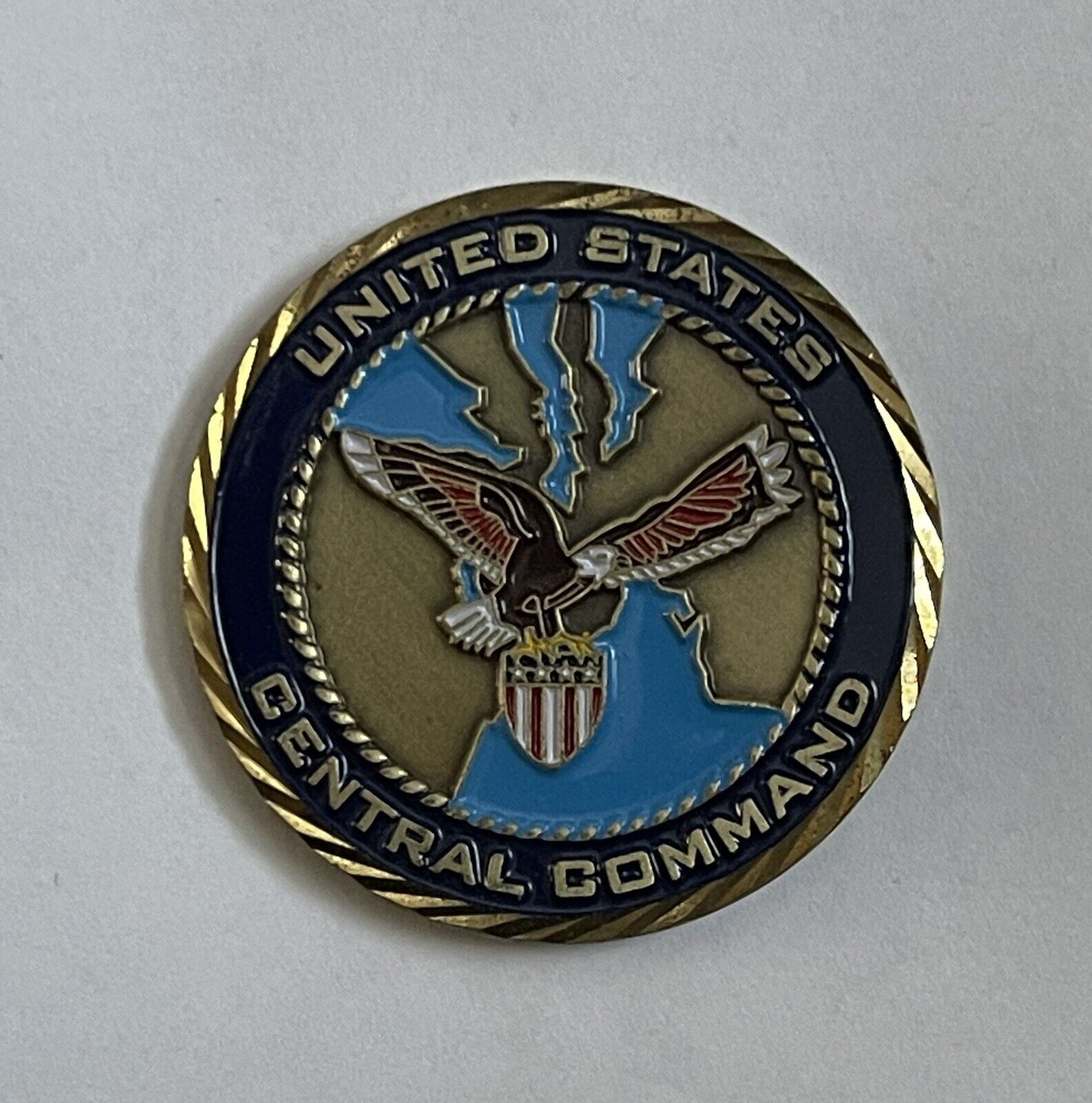 U. S. CENTRAL COMMAND - DIRECTOR of INTELLIGENCE CCJ2  CHALLENGE COIN 