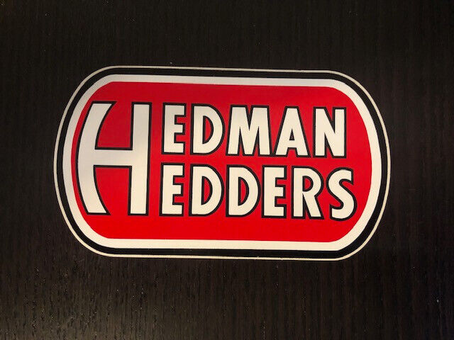 HEDMAN HEDDERS DECALS/STICKERS 4.5\