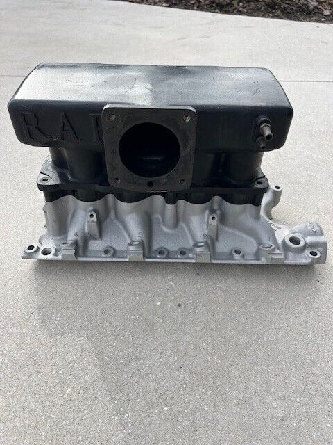 1986-1995 Ford Mustang Ported GT40 Lower intake, RAP Box upper intake, spacer