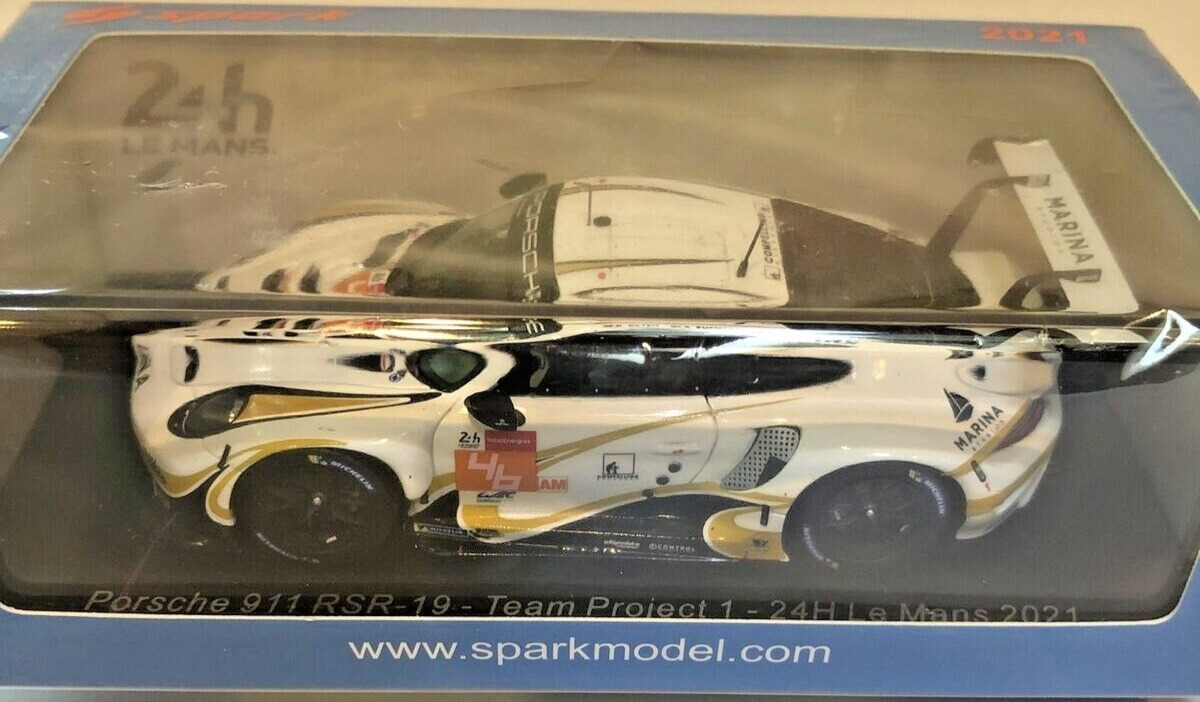 BLOW OUT AWESOME NEW Porsche SPARK 911 RSR 19 team  1  24 hours LeMans 2021