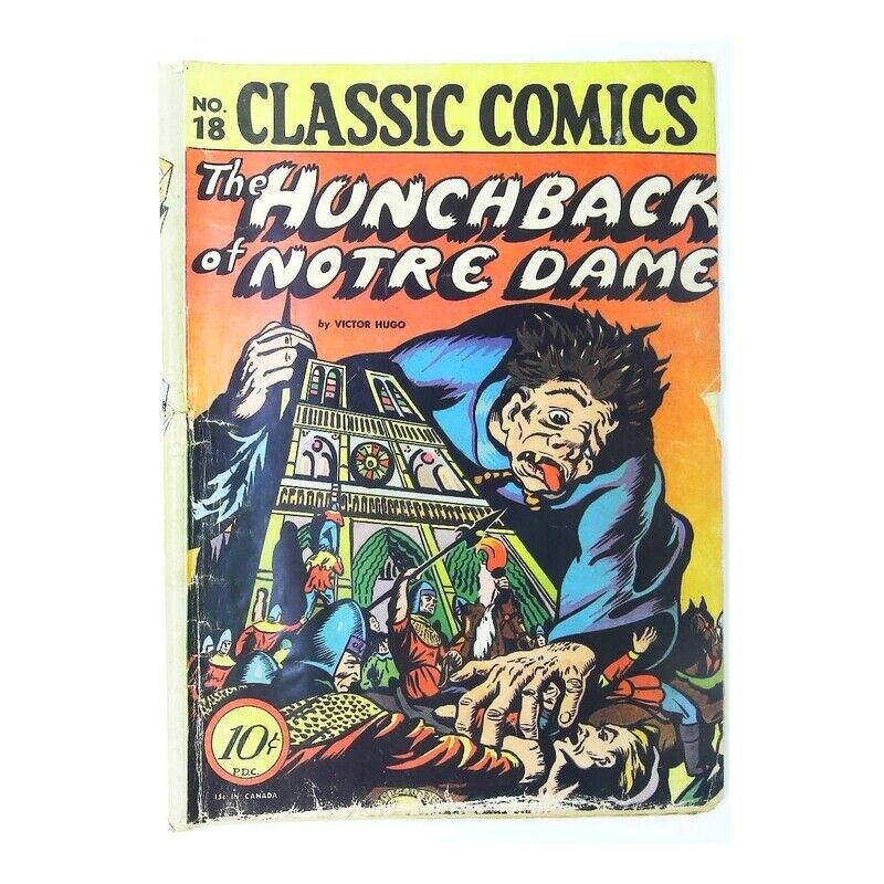 Classics Illustrated (1941 series) #18 HRN #17 in G cond. Gilberton comics [q^