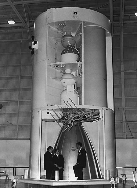 Atomic Rocket Engine In Development 1900s OLD PHOTO