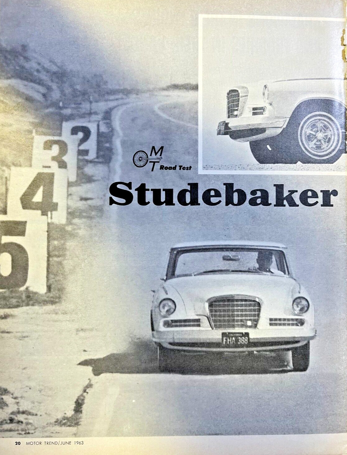 1963 Road Test Studebaker Gran Turismo Super Hawk