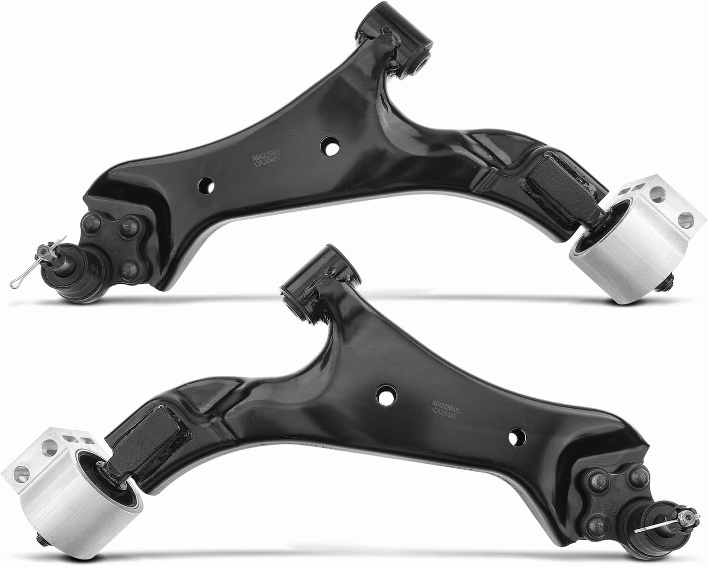 2 X Front Lower Control Arm, with Ball Joint & Bushing, Compatible with Chevrole