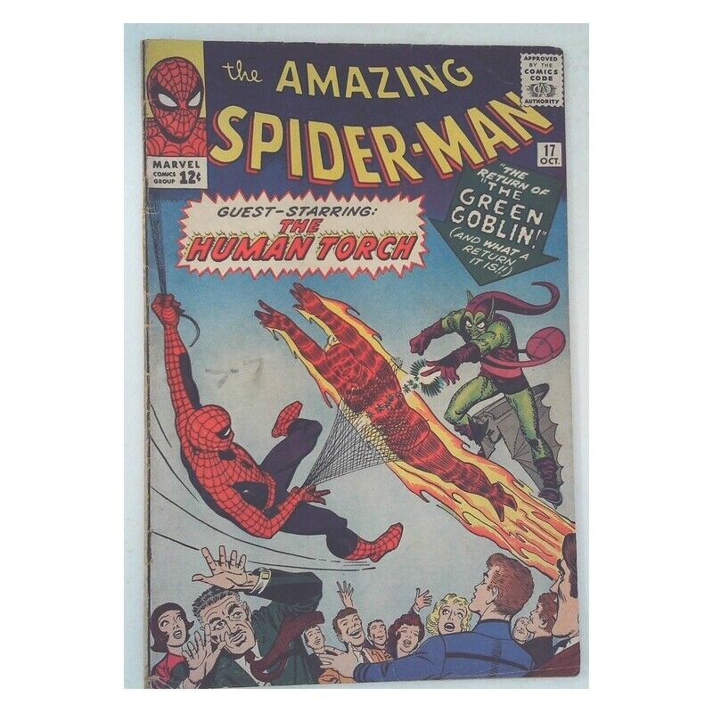 Amazing Spider-Man (1963 series) #17 in Very Good condition. Marvel comics [k]
