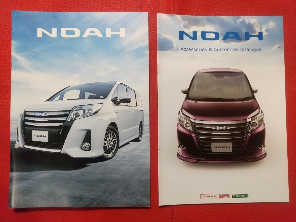 Toyota Noah Catalog 2016 April Zwr80W/Zwr80G/Zrr80G/Zrr80W/Zrr85G/Zrr85W Hybrid