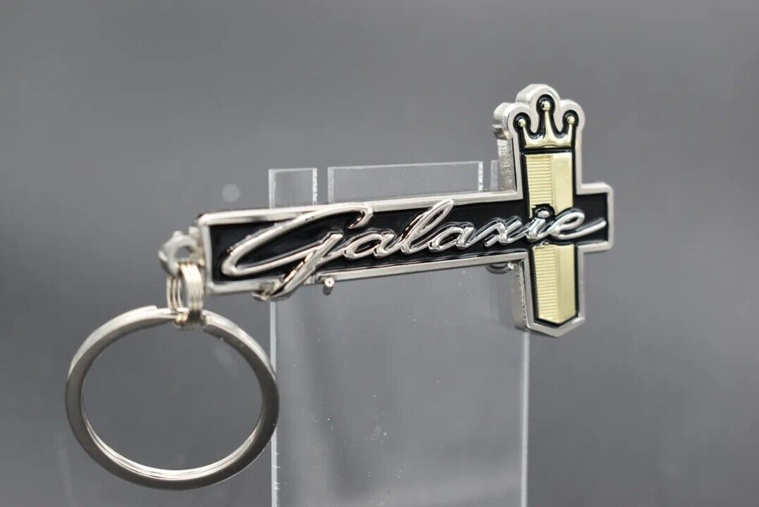 1964 Ford Galaxie emblem, high quality keychains.