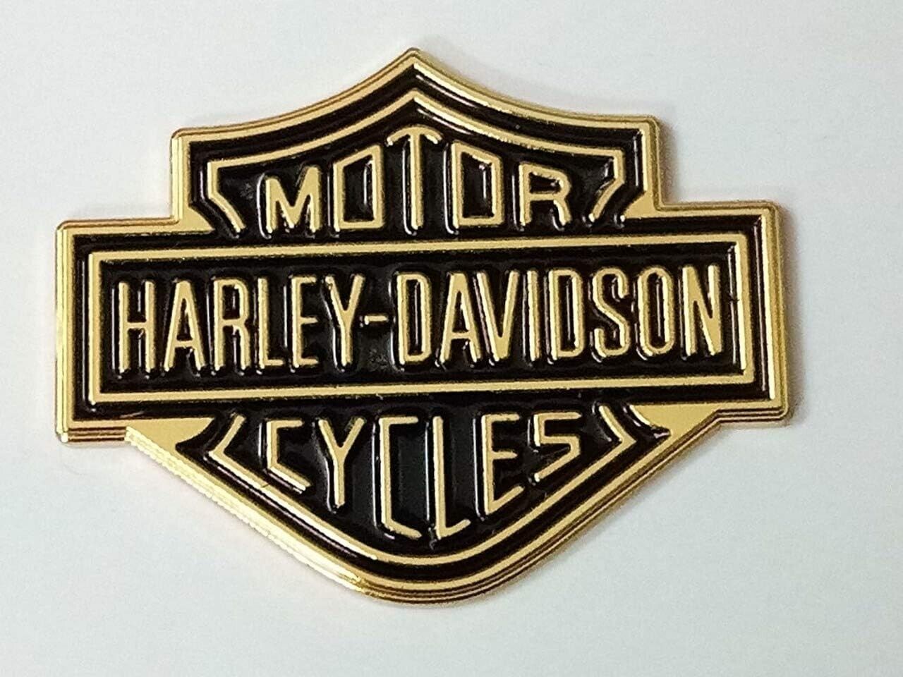 Metal Harley Davidson 3D Chrome Badges For Bike Emblem Stickers Pack of 1 Pcs