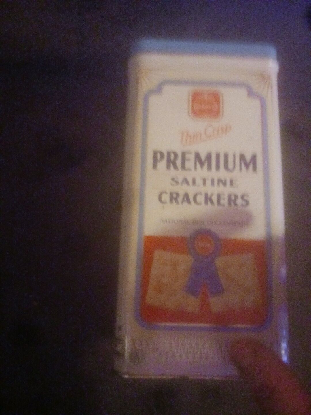Vintage 1993 Nabisco Premium Saltine Cracker Tin