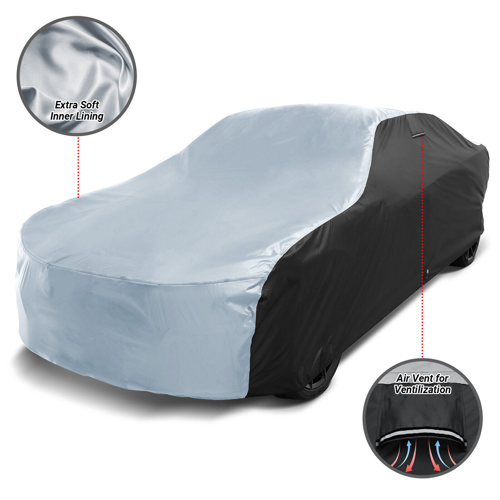 For FORD [GALAXIE] Custom-Fit Outdoor Waterproof All Weather Best Car Cover