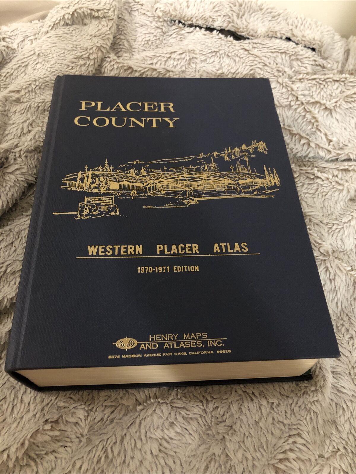 Placer County Western Placer Atlas 1970-71