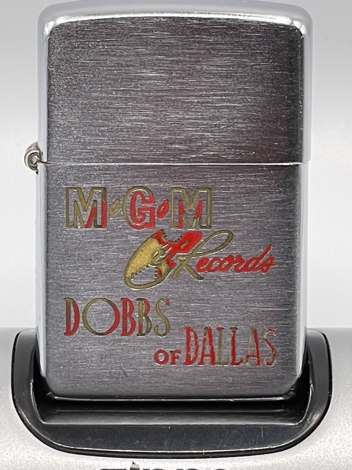 1949-1953 MGM Records And Dobbs Of Dallas Zippo Lighter