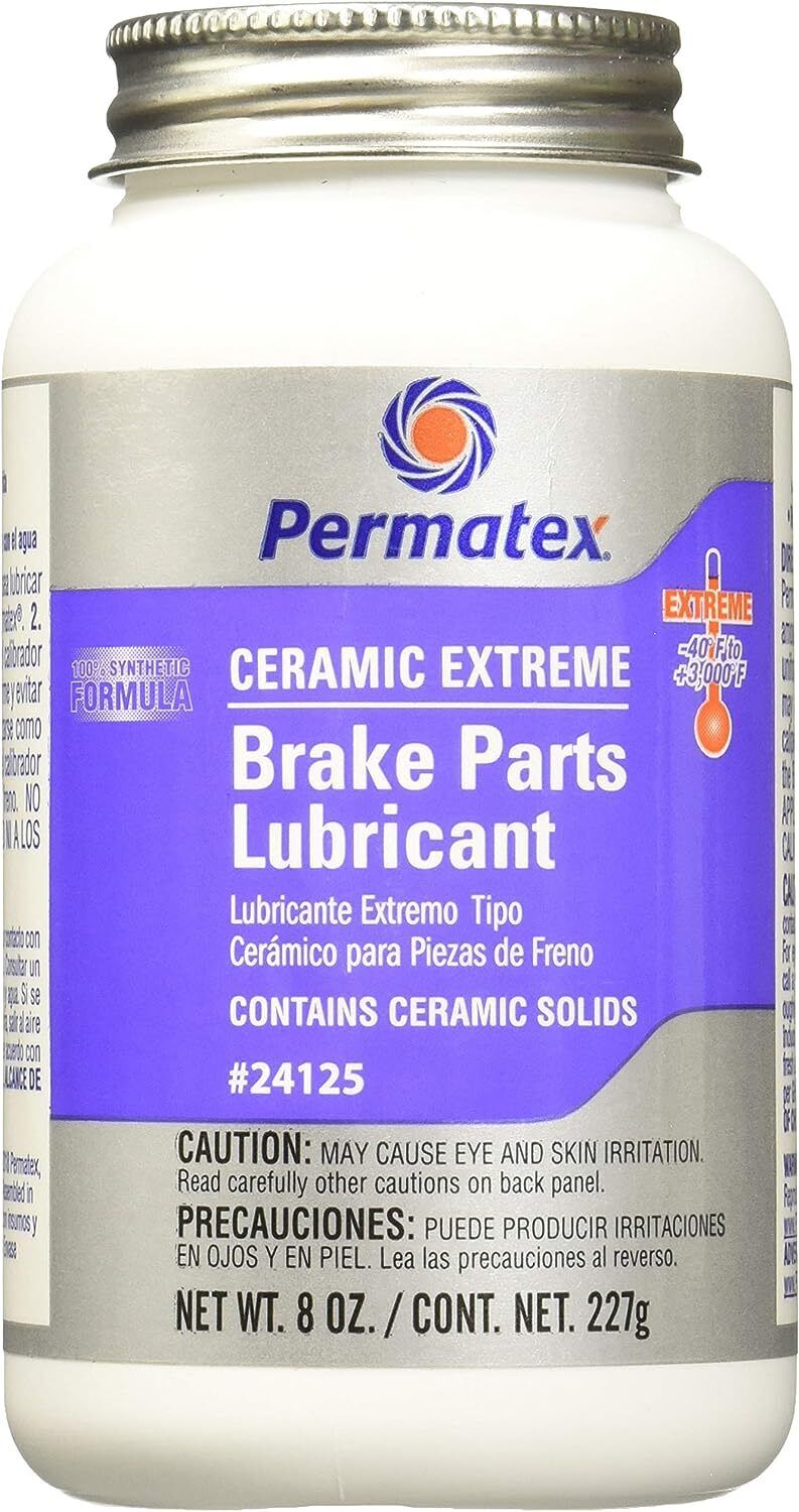 Permatex 24125-6PK Ceramic Extreme Brake Parts Lubricant, 8 oz. (Pack of 6)