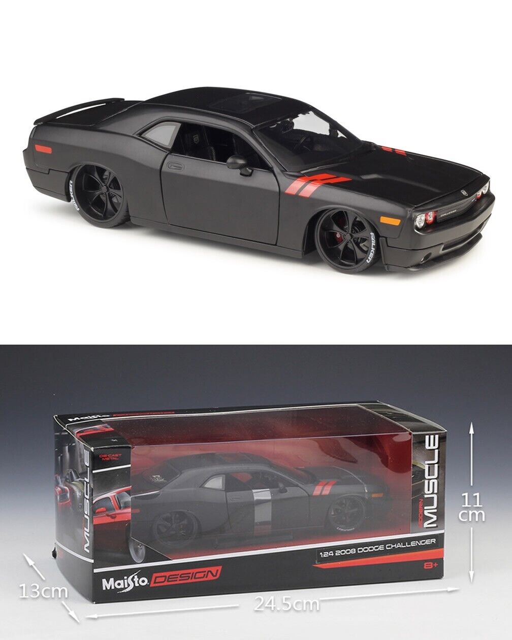 MAISTO 1:24 2008DODGE Challenger Alloy Diecast vehicle Car MODEL TOY Collect