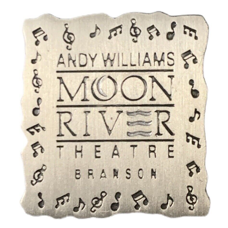 Andy Williams Moon River Theatre Branson Missouri Travel Souvenir Pin