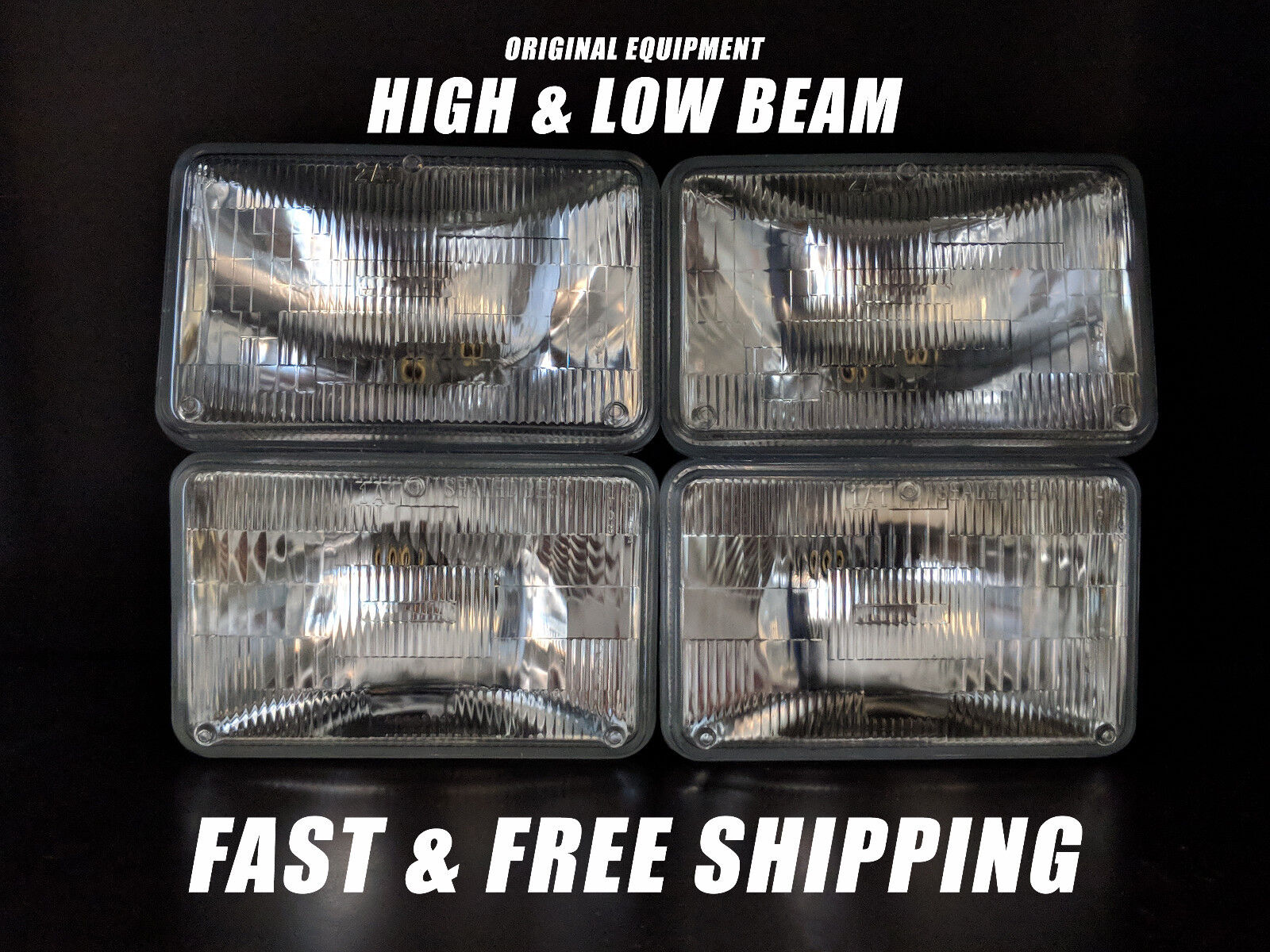 OE Front Halogen Headlight Bulb for Dodge Rampage 1984 High Low Beam x4
