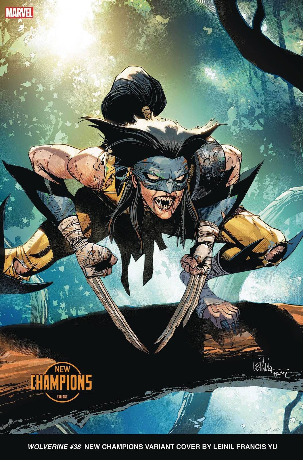 Wolverine #38 B Leinel Yu New Champions Variant (10/11/2023) Marvel