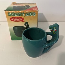 Vtg Gumby Coffee Mug The Giddyup Cup 1996 Matscot Rare picture