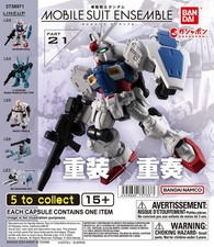 Bandai Gundam Mobile Suit Ensemble Part 21 Gashapon Gacha Capsule Toy - 1 Random picture